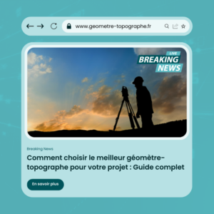 Comment choisir le meilleur géomètre-topographe pour votre projet : Guide complet